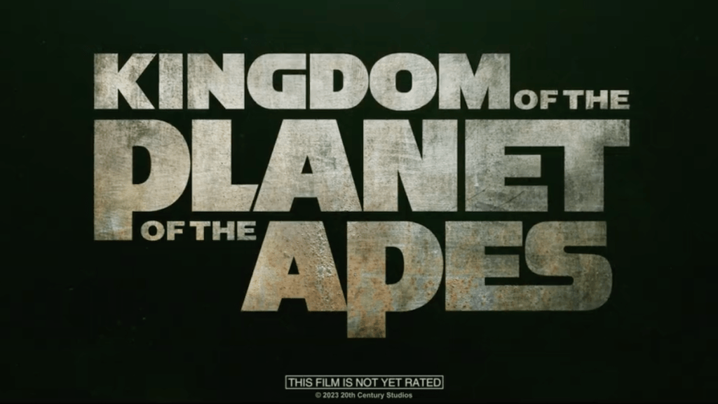 kingdom of the planet of the apes video